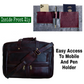 Louis Denis Handmade 15" Full Grain Leather Bag |Laptop Messenger Bag for Men & Women.