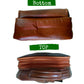 Louis Denis Handmade 18" Genuine Leather Backpack Bag | Laptop Bag for Men.