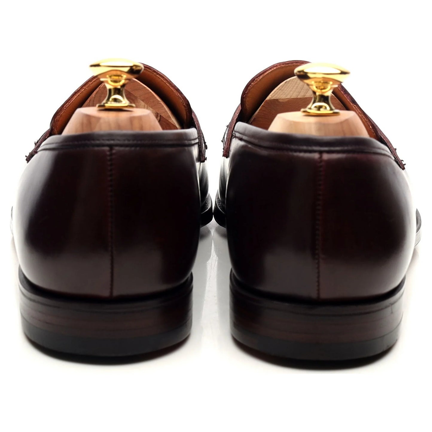 100% Hand Crafted New & Lingwood Burgundy Cordovan Leather Loafers