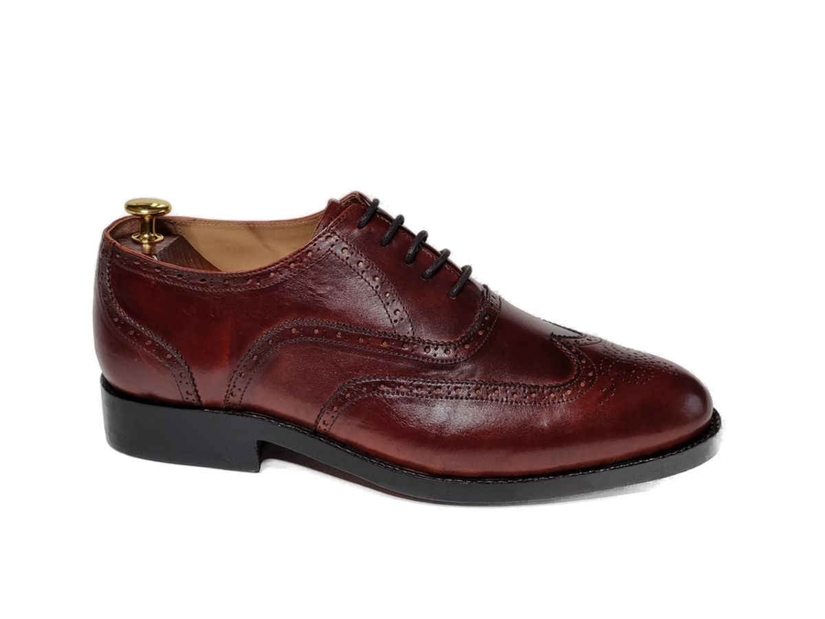 Hand Crafted Men’s Brown Oxford Shoes