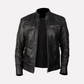 Louis Denis Leather Black Traveler Jacket