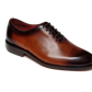 100% Hand Crafted Brown whole cut Oxford shoes