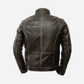 Premium Brown Leather Jacket