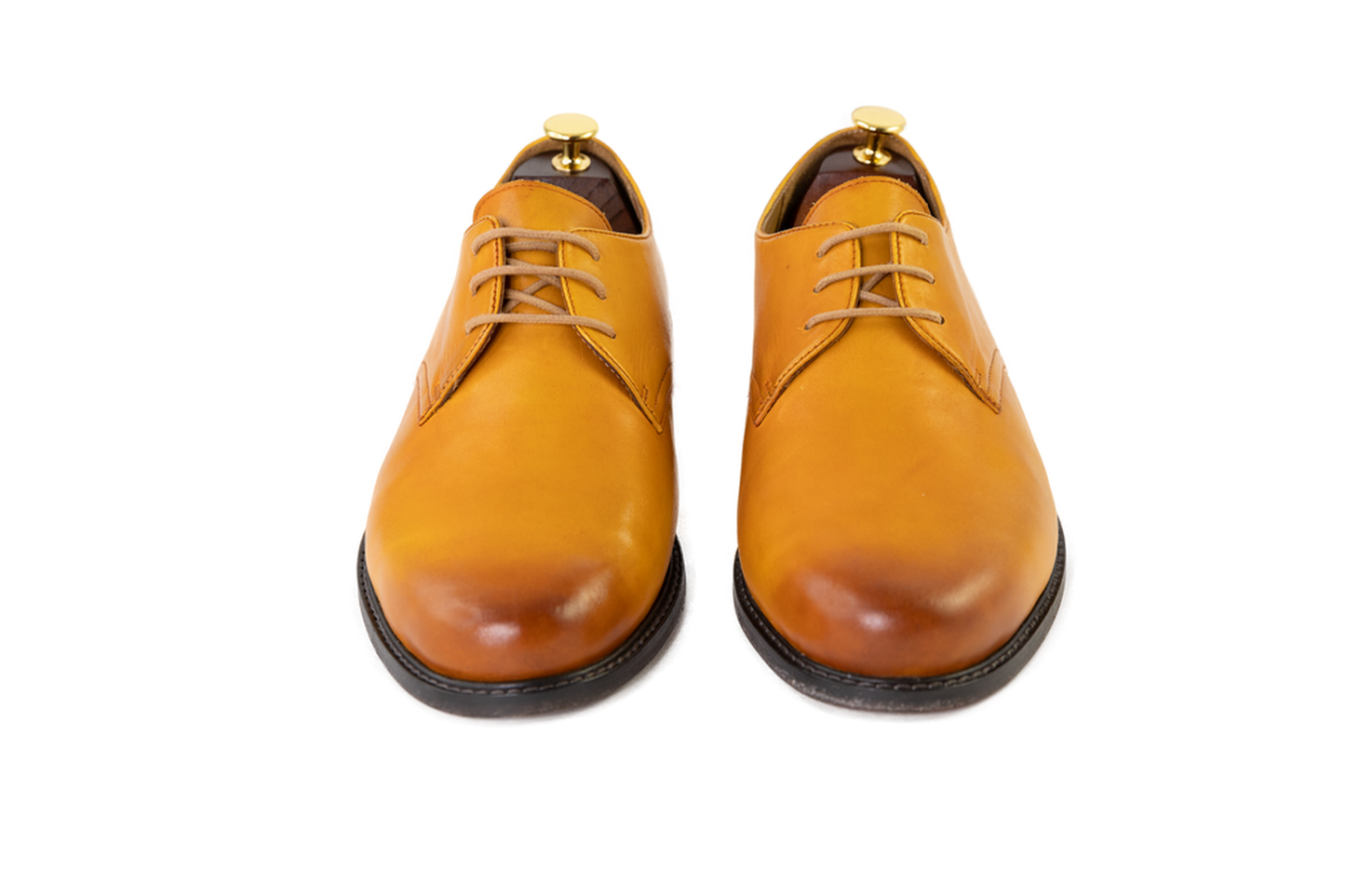 Tan Derby dress shoes