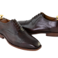 100% Hand Crafted  classic brown Oxford Shoes