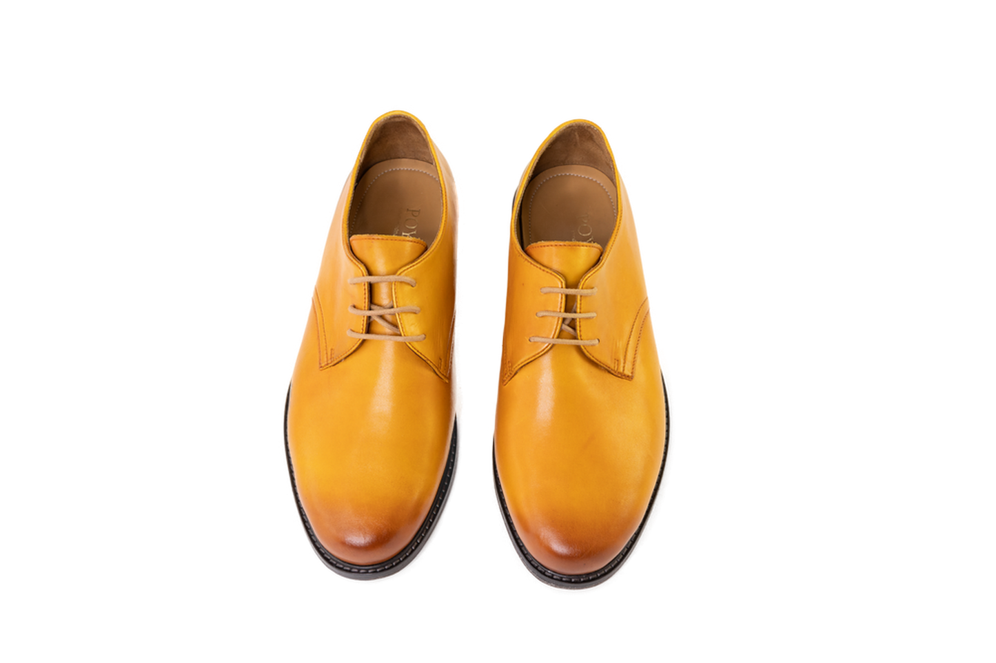 Tan Derby dress shoes