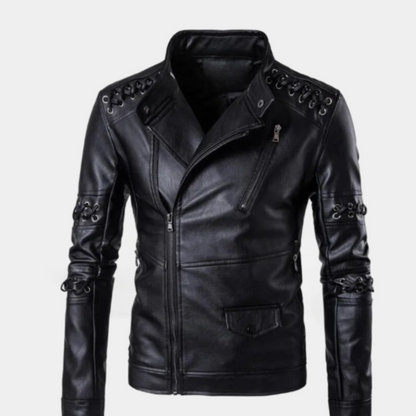 Louis Denis Fashion Leather Jacket In Hollywood Style