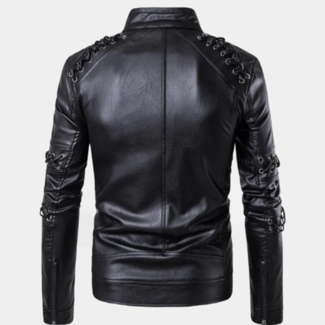 Louis Denis Fashion Leather Jacket In Hollywood Style