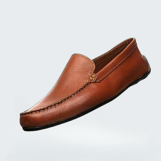 Louis Denis - Genuine Leather Men Leather Loafers.