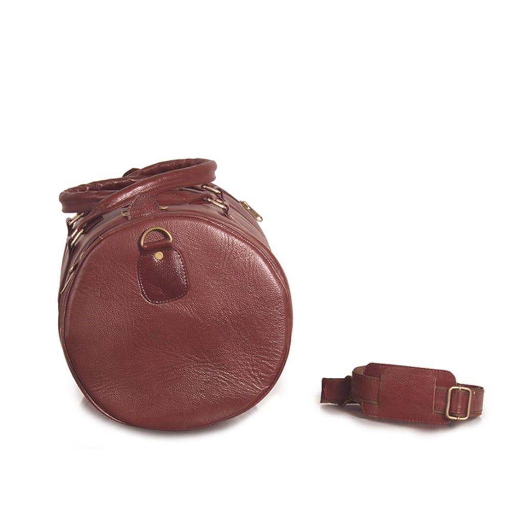 Louis Denis Leather Duffel Bag Men