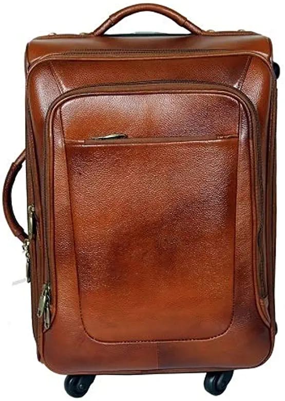 Louis Denis Men's Laptop Trolley Bags Luggage with 4 Wheels