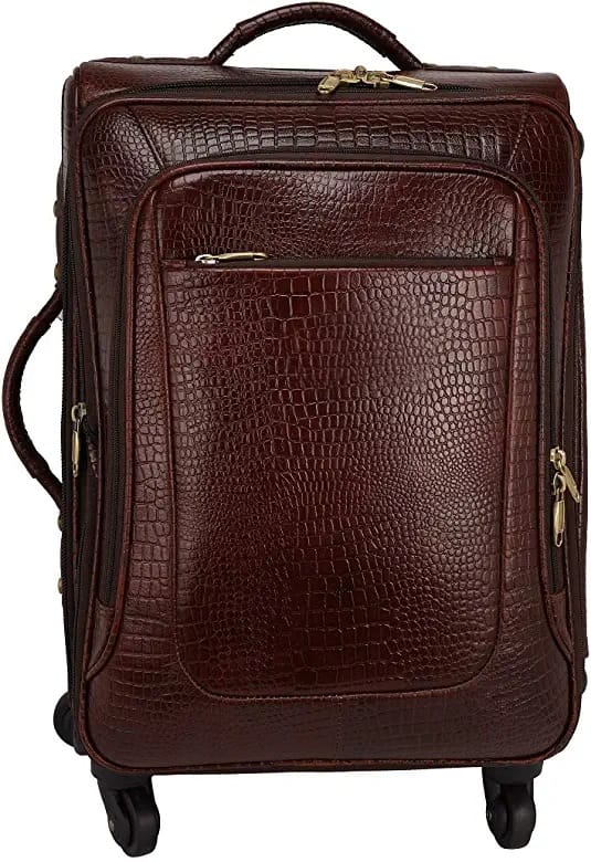 Louis Denis Men's Laptop Trolley Bags Luggage with 4 Wheels